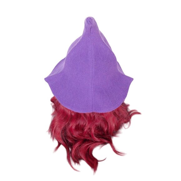 Purple Woven Wool Blend Witch Hat - Adult Ritual & Everyday Wear - New - Picture 6 of 7